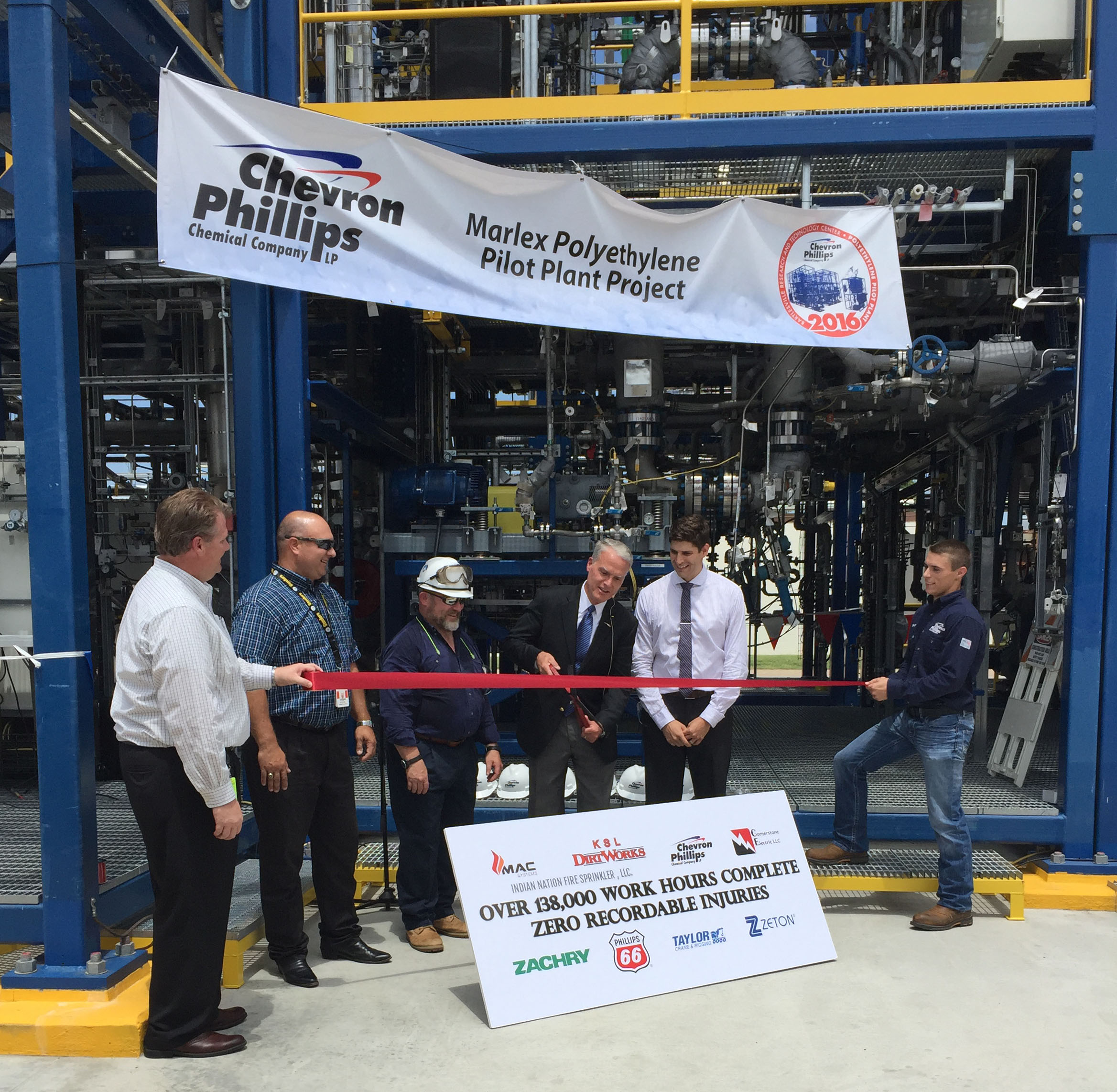 Chevron Phillips Chemical announces the completion of its leading-edge polyethylene pilot plant at its research and technology facility in Bartlesville, Oklahoma.