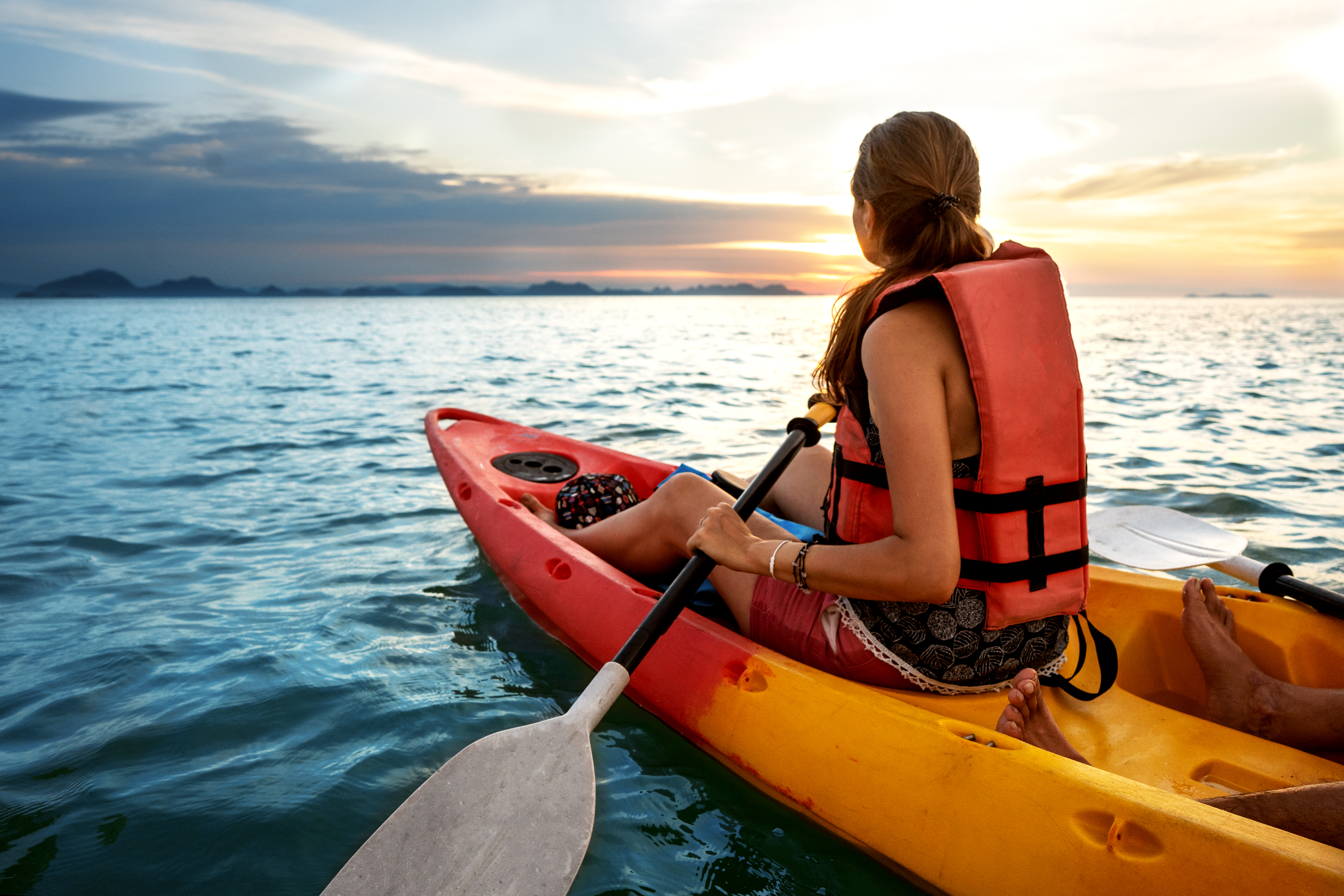 Kayak recreational equipment